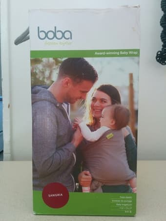 vtech baby monitor ($20), boba wrap sling ($20), bottle warmer ($5) 2