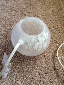 Table lamp, vanity mirror 2