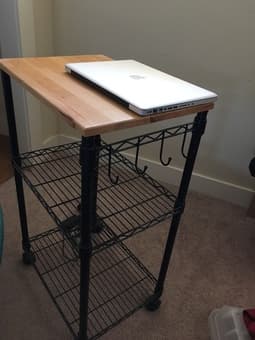 Moving sale (pt. 2)! (Wardrobe, rolling nightstand, old bike + light) 3