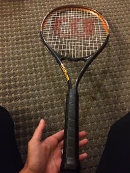 New Tennis Rackets, $15 and $20 (w/ leather case) 2