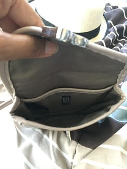 Hat $3 , sling bag $5 3
