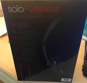 Brand New Black Beats Solo 2 Wireless Headphones - $150 2