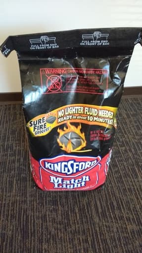 coals $5 for bbq 1
