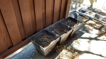 planting pots $12, $5 each 1