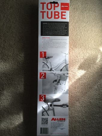 Allen Sports Tension Bar Bicycle Cross-Bar Adaptor - $15 2