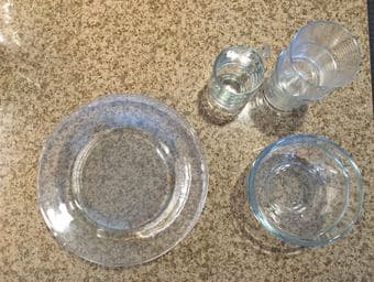 Like New Kitchen Items (Dining Set, Cutlery & Utensils, Cooking Pans) 1