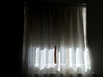 White Curtains and Rod $15 (originally $30) 2