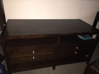 $15 wooden table or obo 1