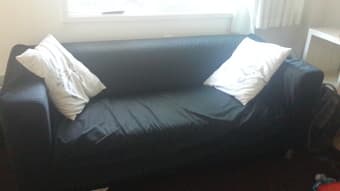 Ikea 2 seat Sofa + Cover 1