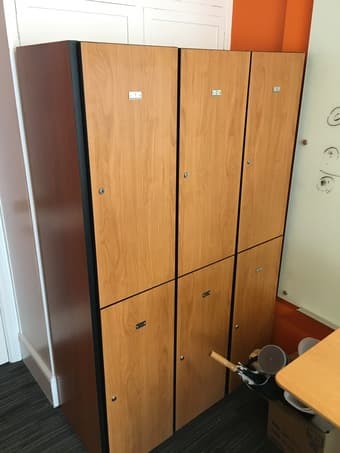 Three Sets of Lockers ($250 ea. or $600 for all three) 1