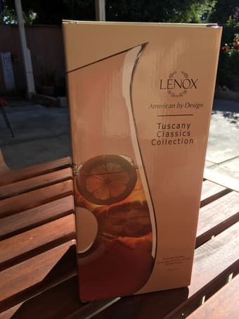 Lenox® Tuscany Classics® Pierced Pitcher $30 1