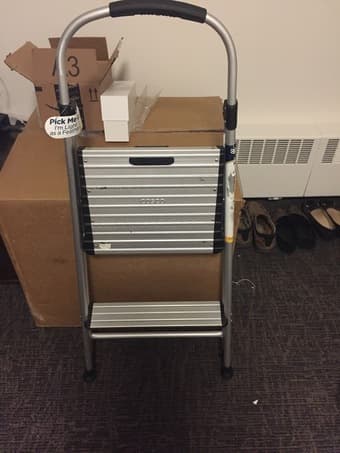 2 step stool - super light -$18 1
