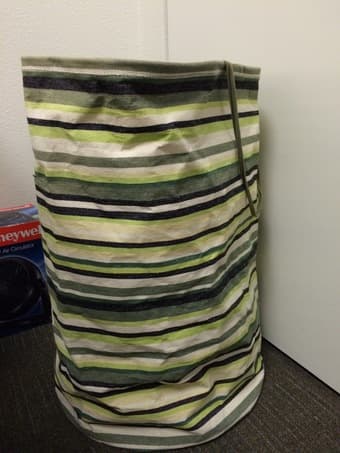 Laundry Hamper, Plastic Hangers, Power Bars, Bath Towels 2