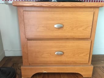 Wooden nightstand for sale - $25 OBO 1