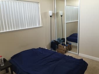 $1400 furnished bedroom, downtown Redwood City, start Sept 1 1