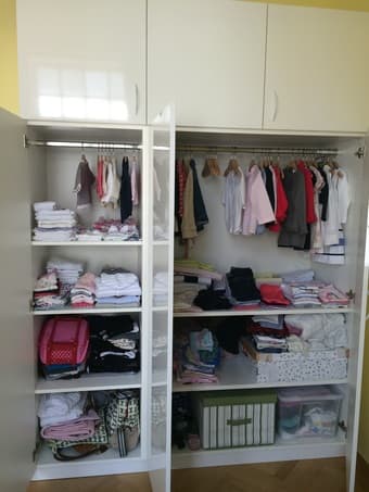 White Carpenter WARDROBES - European Quality 2