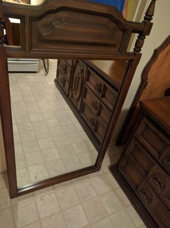 Solid Wood Bedroom set 2