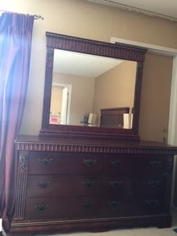 BD set (box+headboard+dresser+chest) $150 2