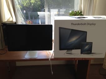 27" Apple Thunderbolt Cinema Display - 2015 - $550 2