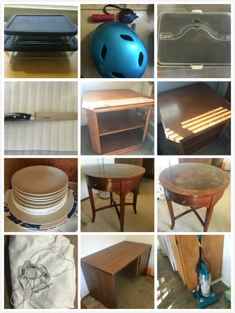 Moving Sale! Chairs, lamps, helmet etc.搬家最后清空 3
