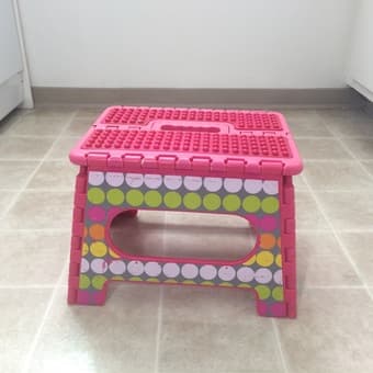 Folding Kids step stool $5 1