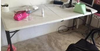 61'' Rectangular Folding Table-35 2
