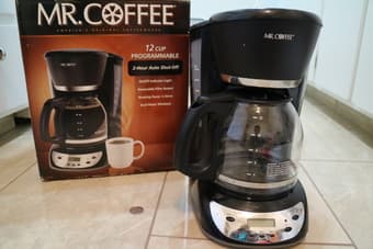 Mr.Coffee 12 Cup programmable coffee maker $12 1