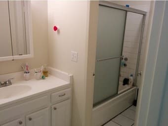 Palo Alto 2B1B 客厅出租 $850/月 2