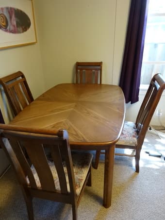 Moving sale: dining set, IKEA POANG+ottoman, kitchen stuff and others 1