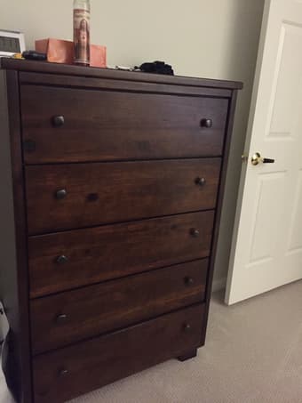 Dresser and mattress for sale 2