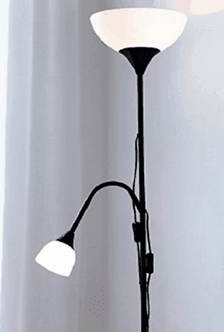 2 bulbs  floor lamp - $15 ( Palo Alto) 2
