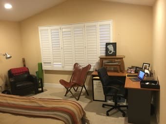 8/28-9/5 - ensuite/master, furnished room in Menlo $70/night 2