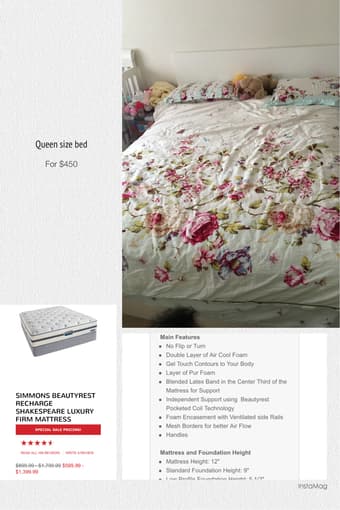 【moving sale】Queen size bed，sofa，desk，chair etc... 1