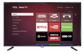 Brand New 40-Inch 1080p Roku Smart LED TV For Sale for $250 1