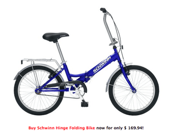 Folding Schwinn bike, blue, almost new, $100 (originally $170) 1