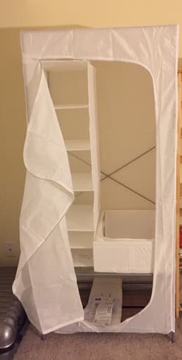 IKEA wardrobe with organizers inside $25 1