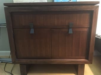 Night stands/side tables - $100 each or $150 for both! MUST GO BY FRI 1