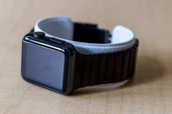38mm Black Stainless Steel Apple Watch - $450 - Great Condition 1