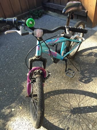 45 dollars Mountain Bike 20" Mongoose Kids (Girls 8 years) 1