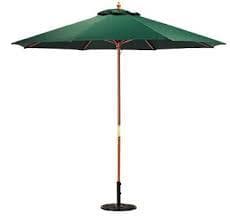 MOVING: Barely used patio umbrella and base, great deal! 1