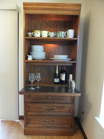 Kitchen Hutch/Secretary Desk  $70 2