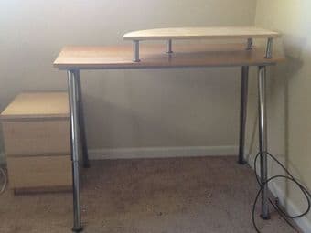 Ikea Standing Desk/Tall Table (adjustable height) - $50 OBO 1