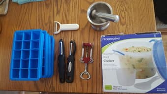 Stainless steel grinder / mortar and pestle 2