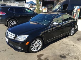 Impeccable Black 2008 Mercedes-Benz C300 Sport Sedan For Sale 1