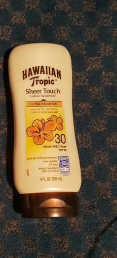 near-new sun screen ($2) 1