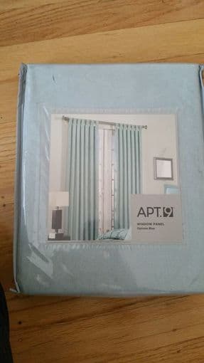 Brand new curtain (pale blue)  - $15 2