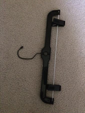 Black Plastic 14" Hangers (Pack of 43) for $15 1