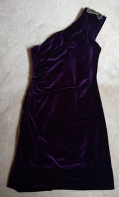 David Meister Velvet Dress--$60 2