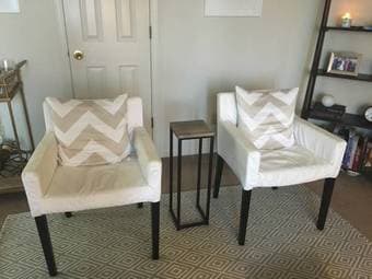 Accent Chairs (White) 1