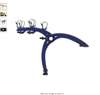 Saris Bones 801 3-Bike Trunk Mount Rack 2